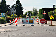 Travaux de voirie avenue des Noëlles